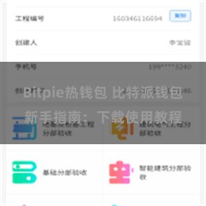 Bitpie热钱包 比特派钱包新手指南：下载使用教程