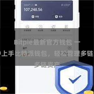 Bitpie最新官方钱包 一分钟上手比特派钱包，轻松管理多链资产