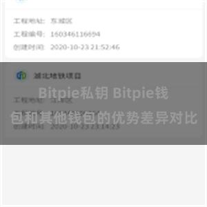 Bitpie私钥 Bitpie钱包和其他钱包的优势差异对比