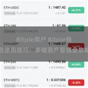 Bitpie用户 Bitpie钱包使用技巧：多链资产管理全攻略