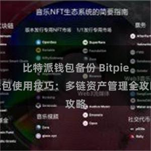 比特派钱包备份 Bitpie钱包使用技巧：多链资产管理全攻略