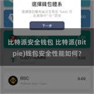 比特派安全钱包 比特派(Bitpie)钱包安全性能如何？