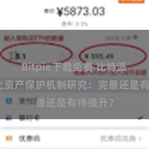 Bitpie下载免费 比特派钱包链上资产保护机制研究：完善还是有待提升？