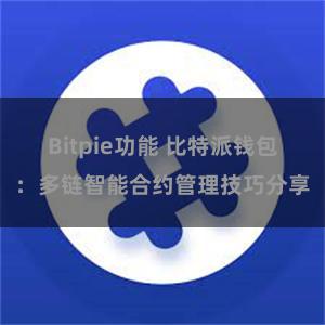 Bitpie功能 比特派钱包：多链智能合约管理技巧分享